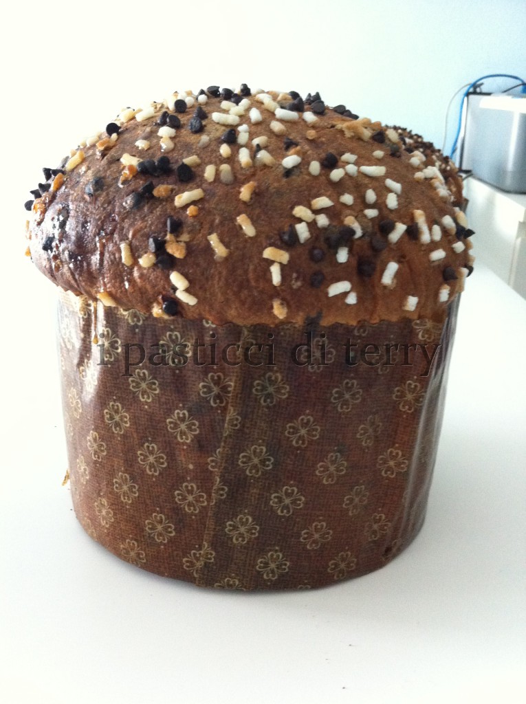 Panettone gocce di cioccolato