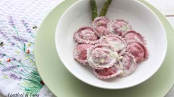 Cappellini rosa con asparagi (5)