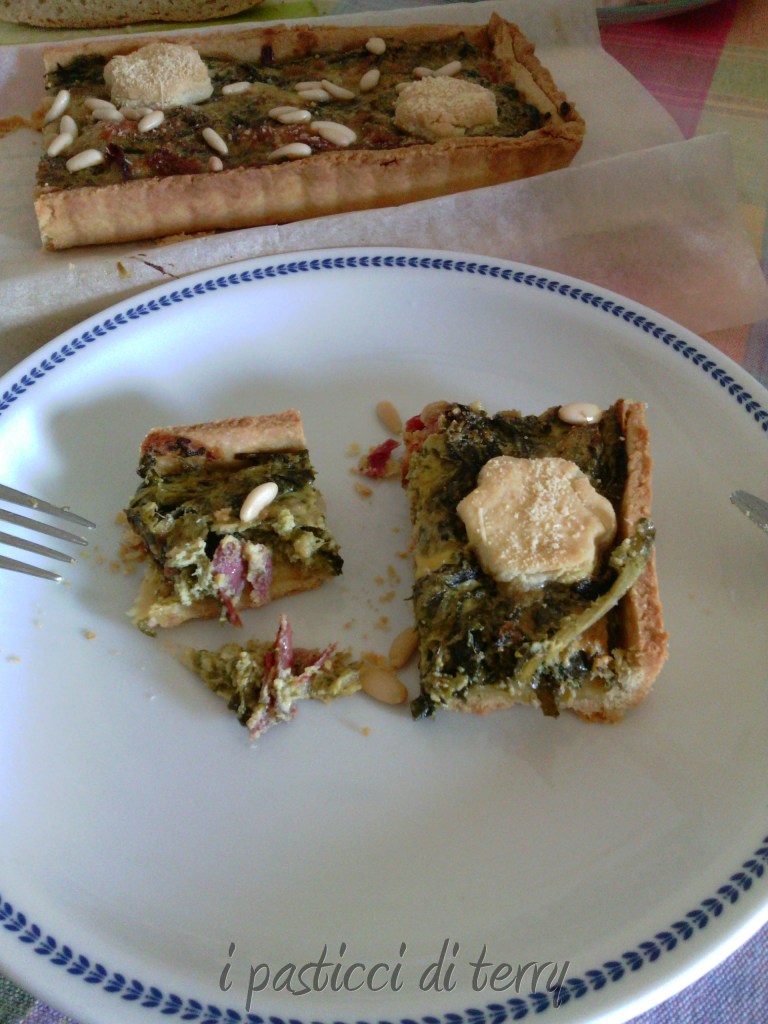 Quiche con cime di rapa (6)