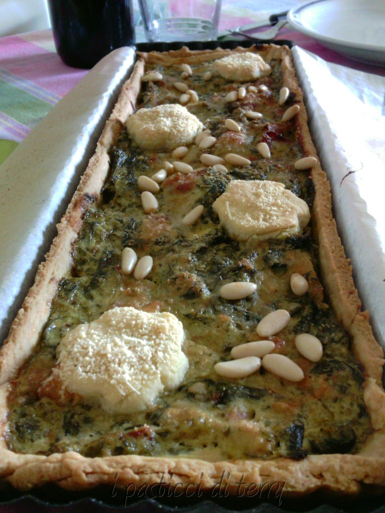 Quiche con cime di rapa (9)
