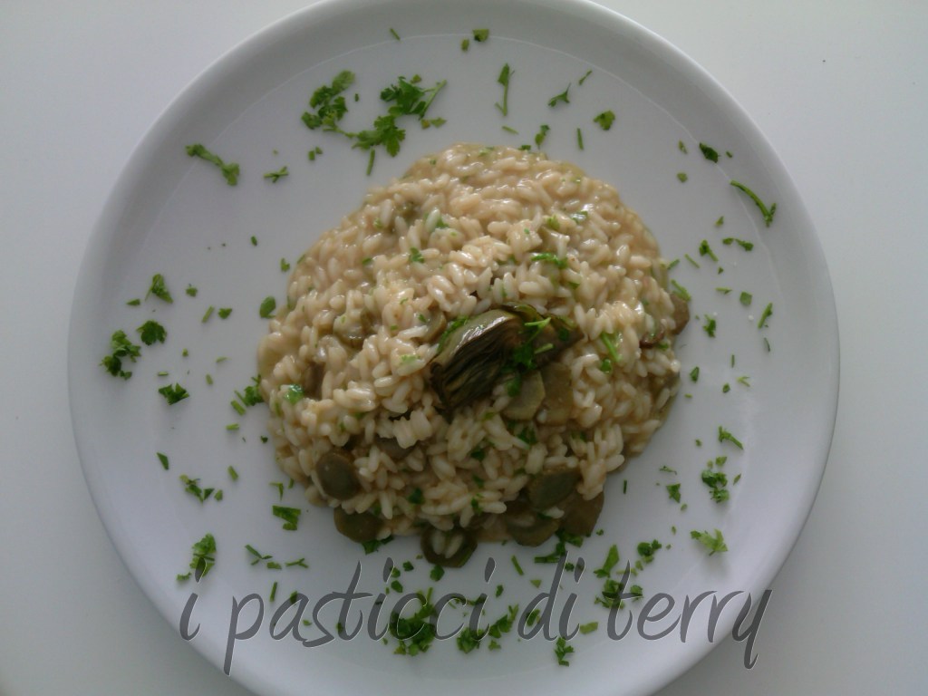 Risotto con carciofi (3)