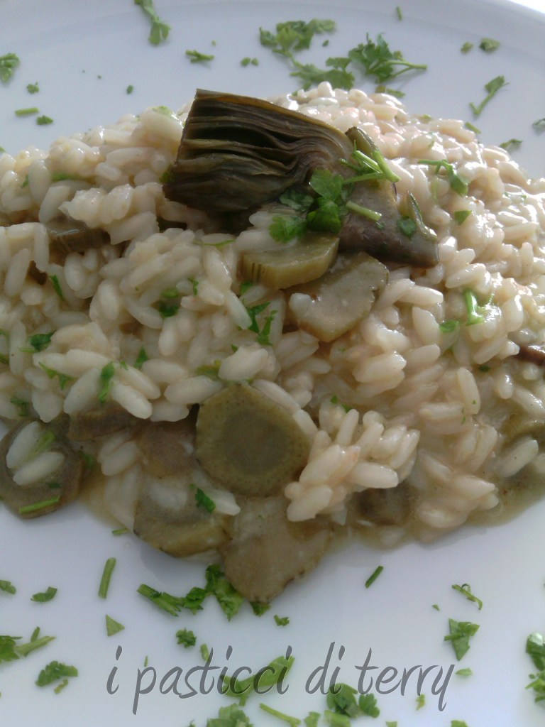 Risotto con carciofi (4)