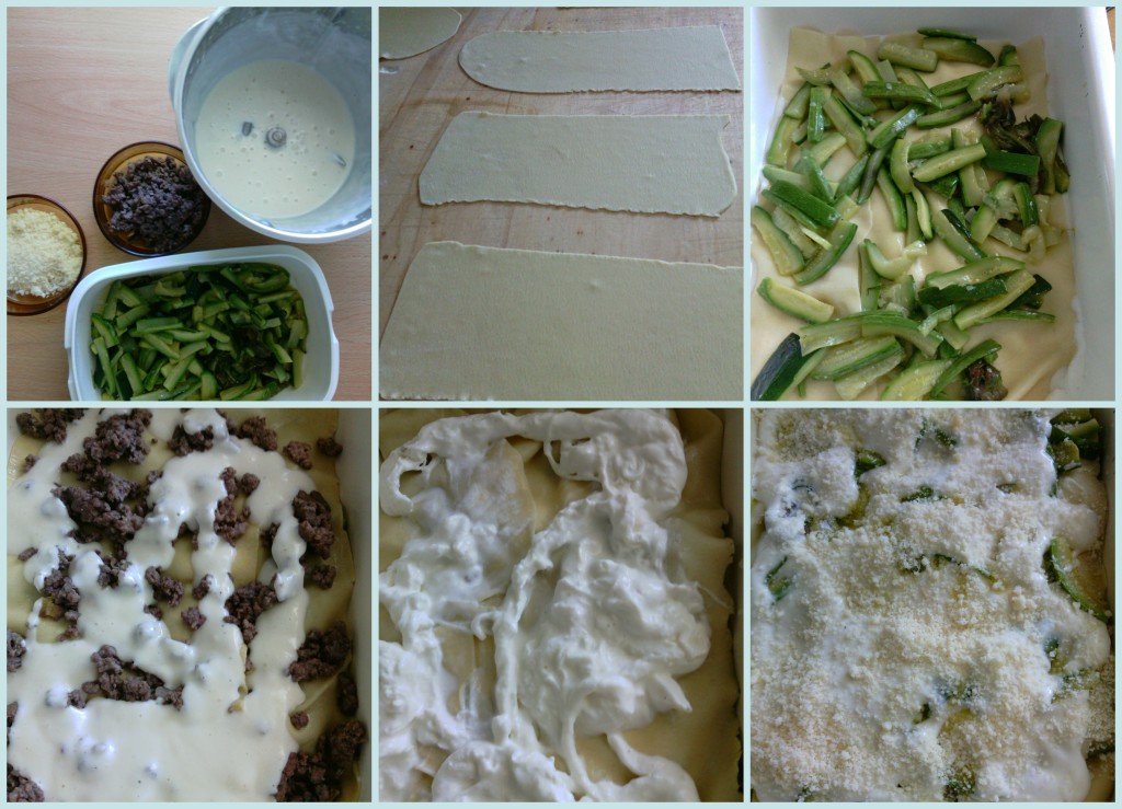 Lasagnetta zucchine stracciatella