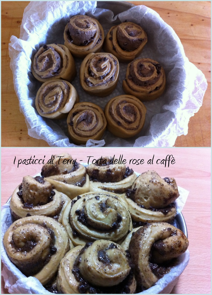 Torta delle rose al caffè nocciolato 27