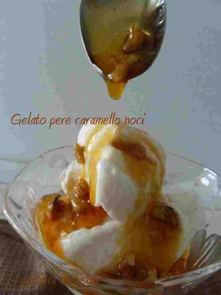 Gelato di pera con salsa caramello alle noci (10)