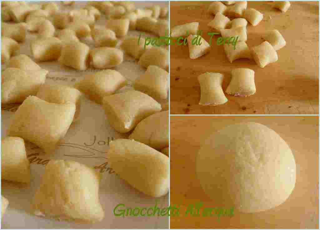 Gnocchetti all'acqua