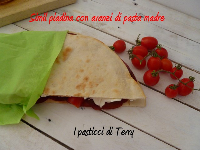 Simil-piadina con avanzi di pasta madre (5)