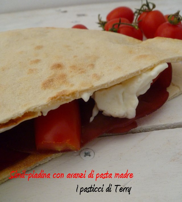 Simil-piadina con avanzi di pasta madre (8)