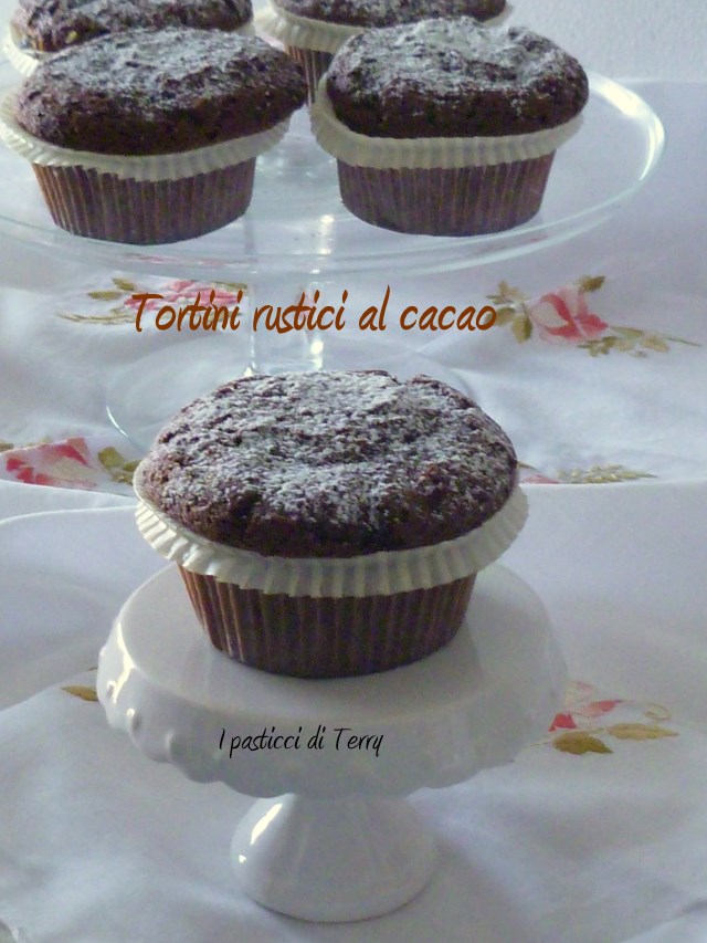 Merendine - Muffin al doppio cioccolato - I pasticci di Terry