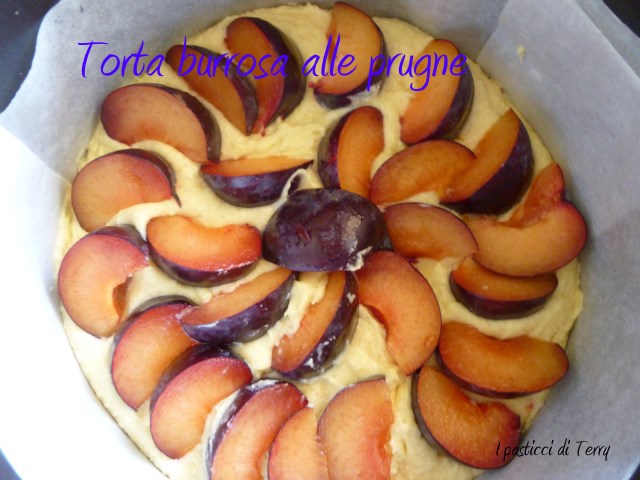 Torta burrosa alle prugne (3)