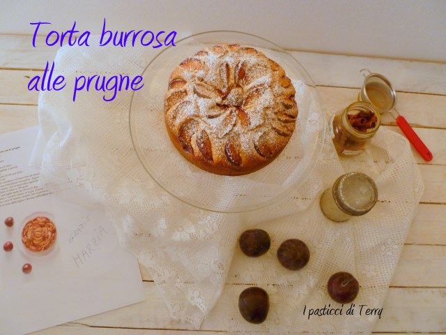 Torta burrosa alle prugne (6)