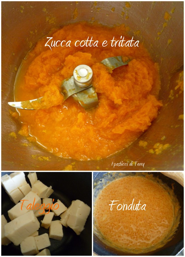 Chiocciole con fonduta di zucca e taleggio1