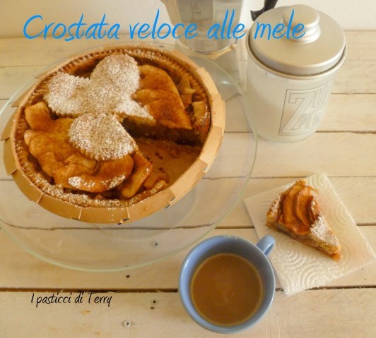Torta - Crostata veloce alle mele (10)