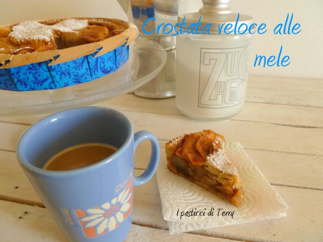 Torta - Crostata veloce alle mele (12)