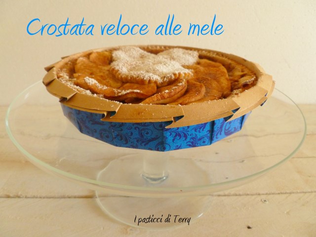 Torta - Crostata veloce alle mele (5)