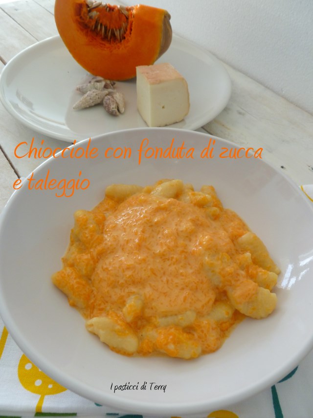 Pasta fresca Chiocciole con fonduta di zucca e taleggio (11)