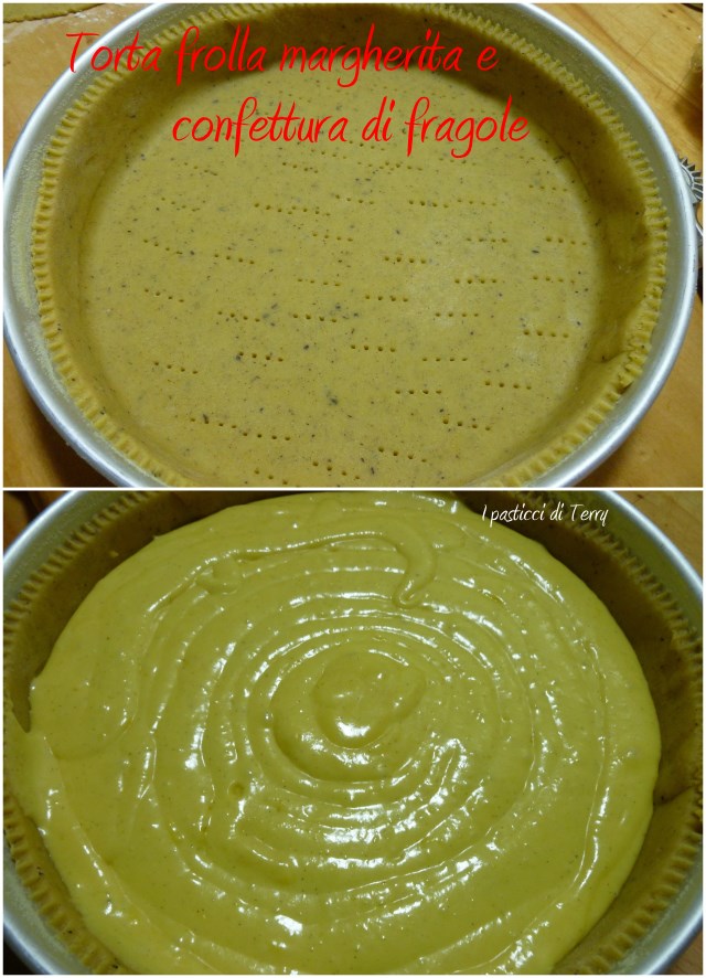 Torta frolla margherita e confettura di fragole (1)