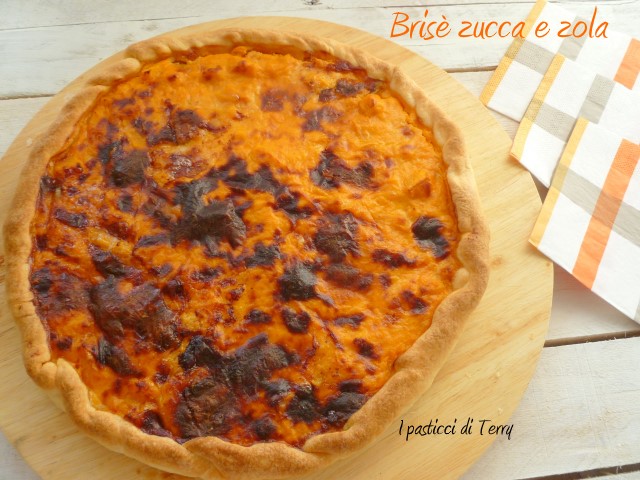 Torta brisè zucca e gorgonzola (3)