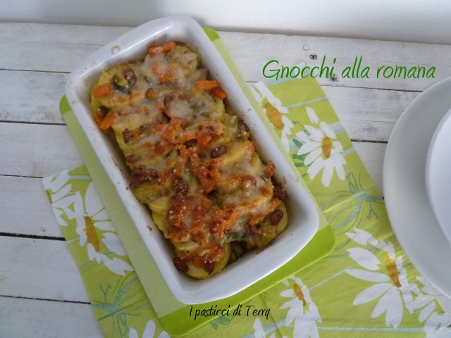 Gnocchi alla romana con ragù di verdure (16)
