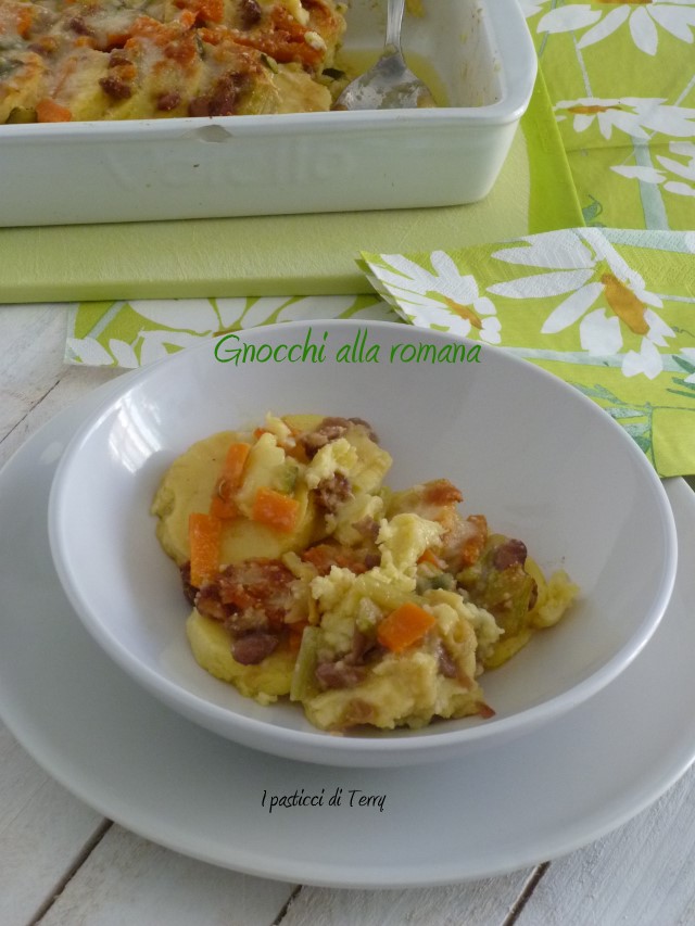 Gnocchi alla romana con ragù di verdure (18)
