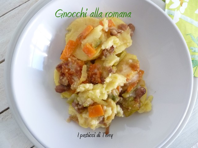 Gnocchi alla romana con ragù di verdure (19)