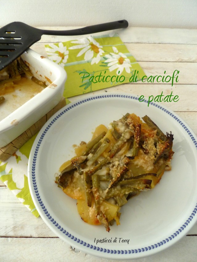 Pasticcio di carciofi e patate (7)