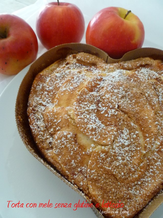 Torta con mele senza glutine e senza lattosio (12)