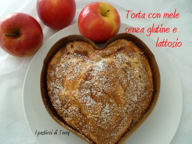 Torta con mele senza glutine e senza lattosio (13)