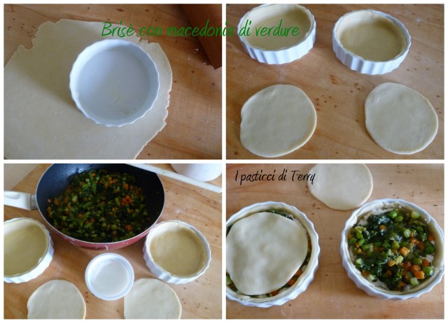 Brisè con dadolata di verdure