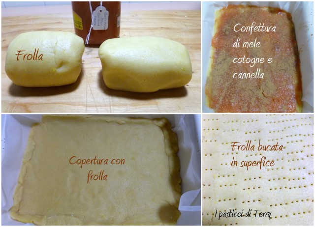 Quadrotti di frolla