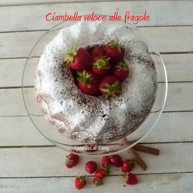 Ciambella veloce alle fragole (3)