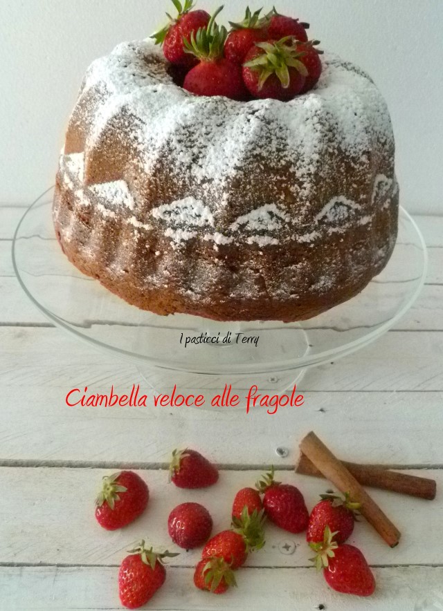 Ciambella veloce alle fragole (7)