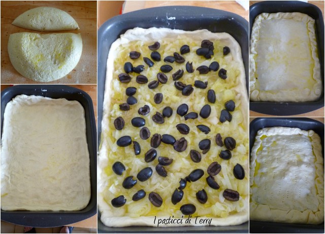 Focaccia con cipolle