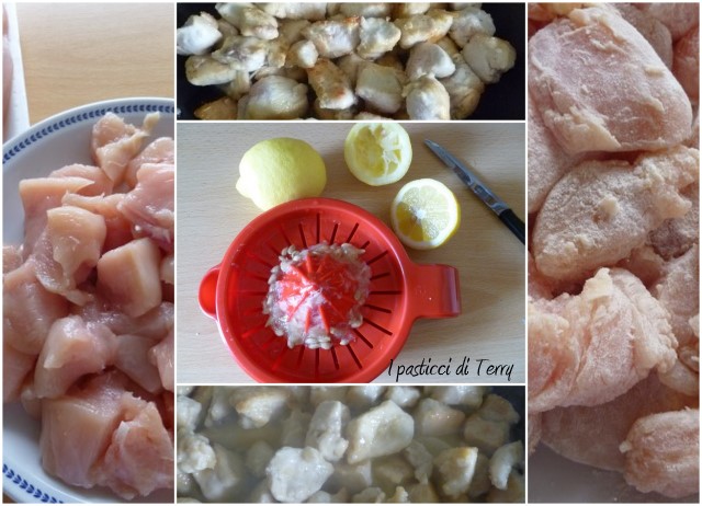 Bocconcini di pollo al limone