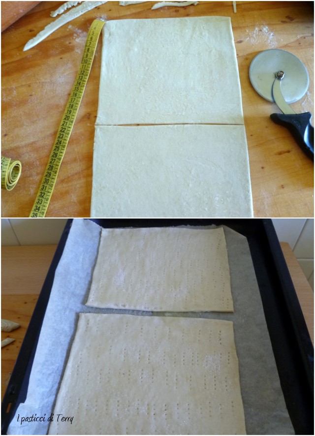 Sfoglia con particcera e frutti di bosco