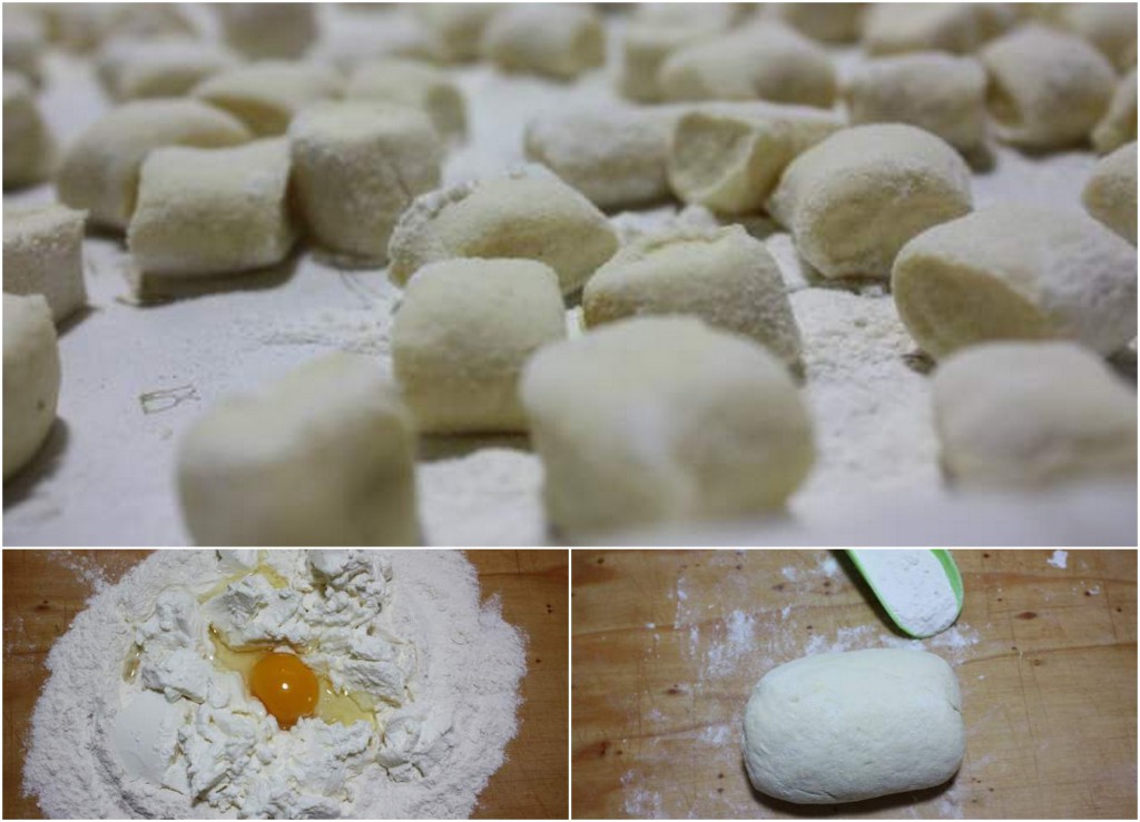 Gnocchi di ricotta con patè eoliano
