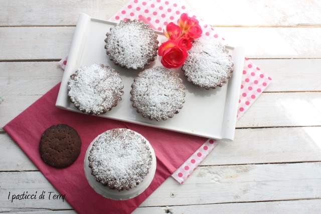 Tortini al cacao con pere e ricotta (2)