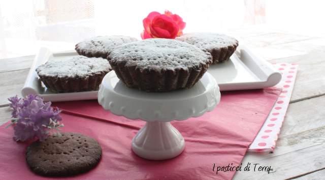 Tortini al cacao con pere e ricotta (5)