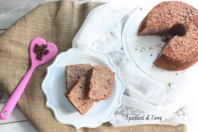 Angel cake con cacao caffè e rum (11)