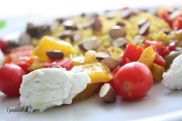 Cous cous verdure ricotta e mandorle (5)
