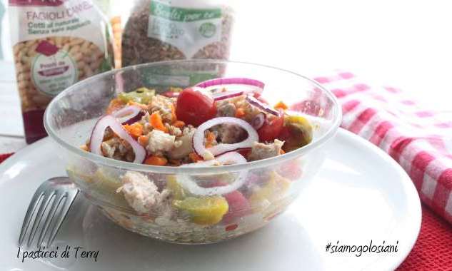 Farro con fagioli peperoni e ... (2)