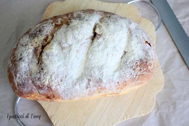 Pane rustico al farro e ceci (5)