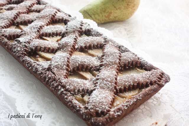 Crostata cioccolato e pere (11)