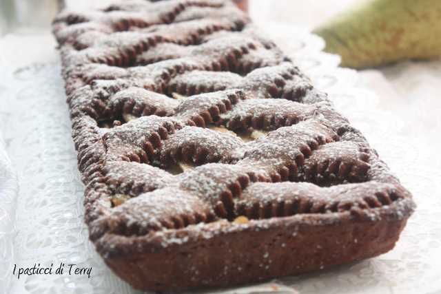 Crostata cioccolato e pere (15)