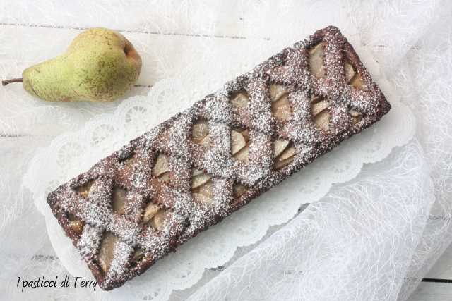 Crostata cioccolato e pere (8)