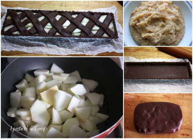 Crostata cioccolato e pere1