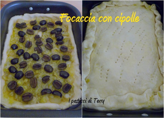 Focaccia con cipolle