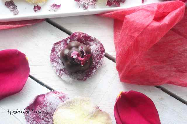 Rose scentel truffle Tartufi di cioccolato (11)
