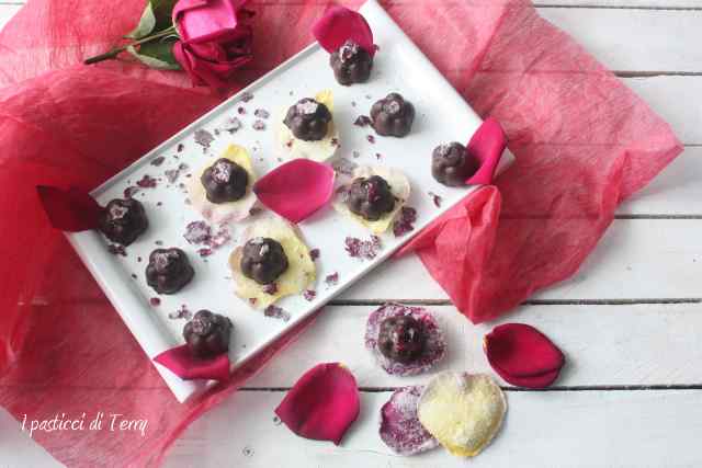 Rose scentel truffle Tartufi di cioccolato (2)